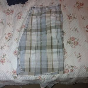 Plaid shorts